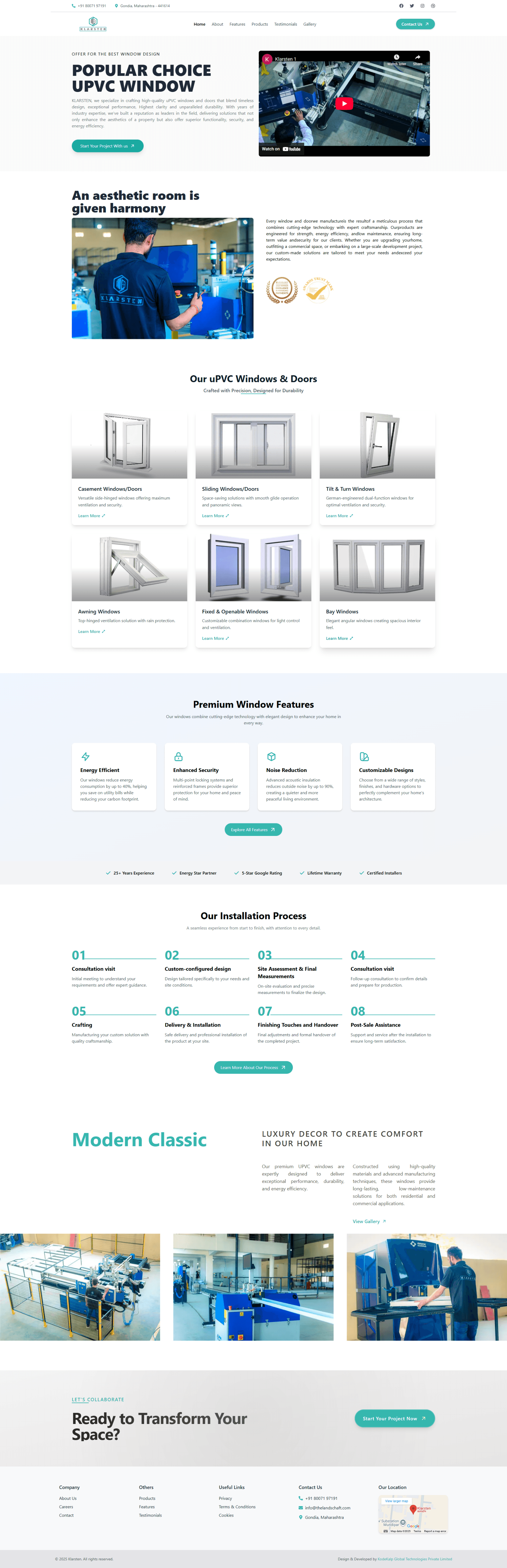 The Klarsten uPVC Windows & Doors